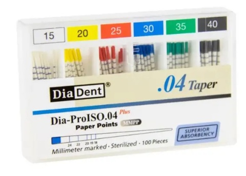 Sączki Absorbent Paper Points Diadent - 100 szt.02
