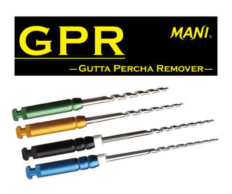 Pilniki do usuwania gutaperki GPR MANI Pilniki do usuwania gutaperki GPR MANI