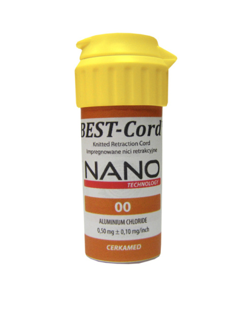 BEST CORD NANO rozmiar 00 - nici retrakcyjne BEST CORD NANO rozmiar 00 - nici retrakcyjne