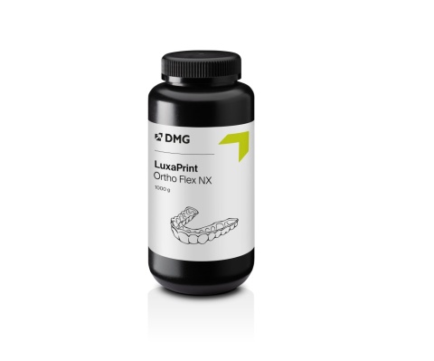 DMG Żywica LuxaPrint Ortho Flex NX (385/405 nm, TRA, 1000 g)