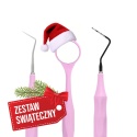 ERGOform Set - Lusterko Relax, Sonda Perio, Zgłębnik ERGOform - różowy