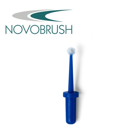 NOVOBRUSH Aplikatory MicroTip, nieb, medium, 100szt.